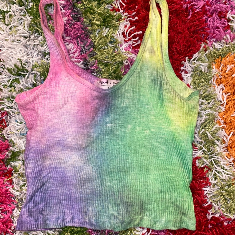Emma&Sam TyeDye Cropped Tank top